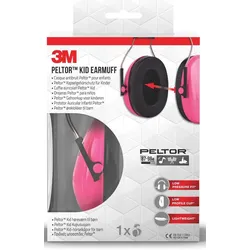 3M Peltor kid Kapsel-Gehörschutz H510, neonpink / schwarz
