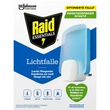 Raid Essentials Lichtfalle, Klebefalle mit UV-Licht, Innenbereich