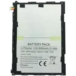 AccuCell Akku passend für den Samsung Galaxy Tab A 9.7 Akku SM-P550, SM-T550, EB-BT550ABE