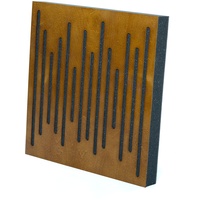 Bluetone Acoustic WaveFuser Wood - Akustikplatten aus Naturholz - Akustikpaneele - akustikschaumstoff 50x50cm (Eiche)