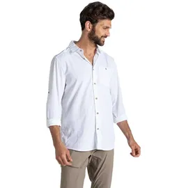 Craghoppers Nosilife Nuoro Ii Langarmhemd - White - L