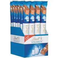 Lindt Vollmilch Schokoladenriegel Schoko Sticks Pralinen 24x 40g