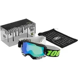 100% 100%, Motocross Brille Accuri 2 UTV Goggle, Ken Block LTD - Mirror Green EINHEITSGRÖSSE