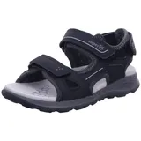 superfit Sandale Criss Cross in Schwarz/Grau | Gr.: 33 EU