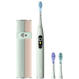 oclean X Ultra 20 S Green + Aufsteckbürsten 3 St. + Reiseetui