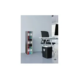VCM Aktenregal Offas 34 x 29 x 107 cm Grau