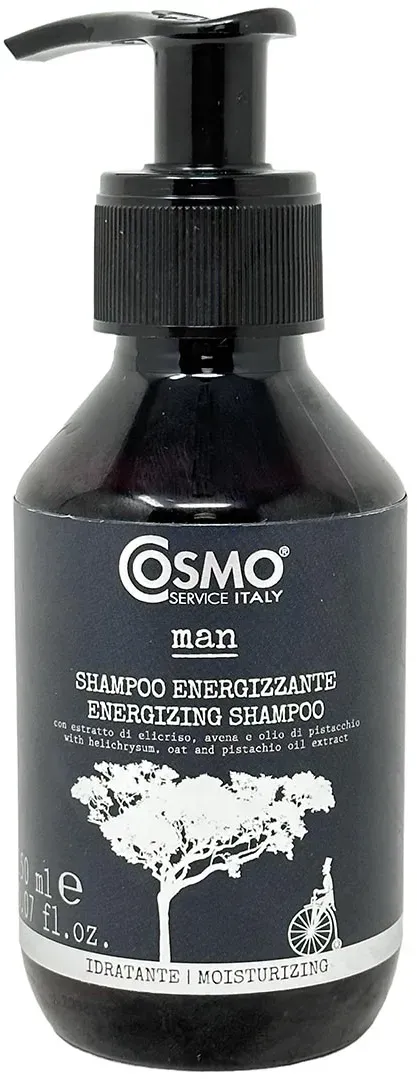 COSMO ORGANIC MAN Shampoo – Mit Wirkstoffen zur Vorbeugung von Haarausfall, 150ml