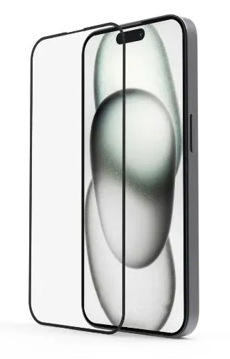 Klare Bildschirmschutzfolie gehärtetes Glas 10H für  Apple iPhone 15 Bruchfest, Schlagfest, Schlagfest, Kratzresistent, Splitterfrei, Schockresistent 222719 Extreme Protect
