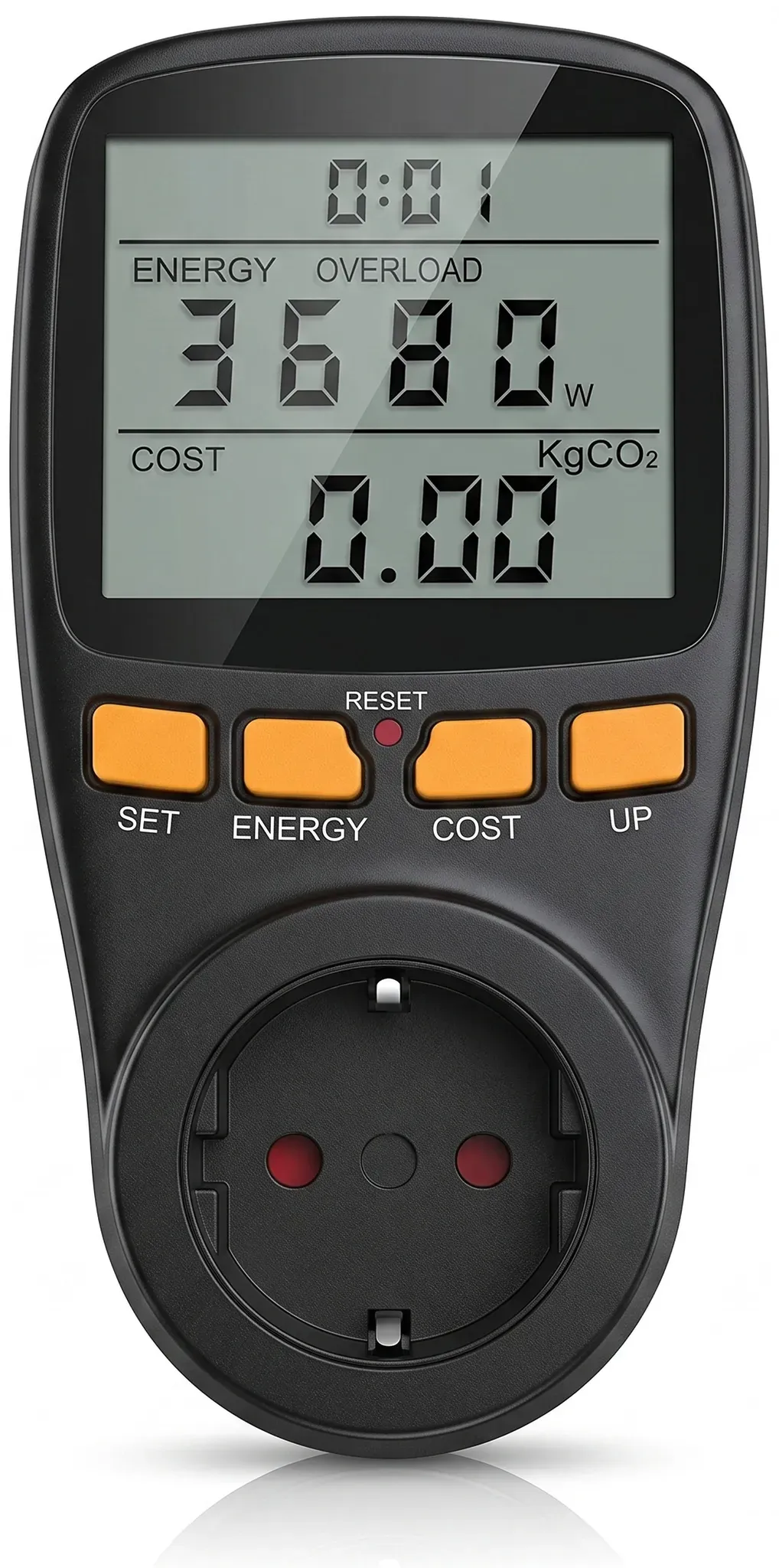 Stromkostenmessgerät bis 3680 Watt