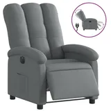 Nettlife Fernsehsessel, Grau, Metall, 70x101x93 cm, Wohnzimmer, Sessel, Fernsehsessel