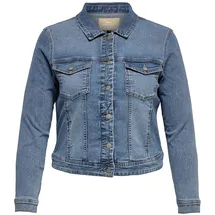 ONLY CARMAKOMA Carwespa Ls Jacket Light Blue DNM Noos, Light Blue Denim, 52