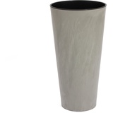Prosperplast Tubus Slim Beton Effect, Ø 30 x H 57,2 cm, rund, Kunststoff, beton
