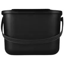 Practic Biomülleimer Bioabfallbehälter Bioabfalltonne Kompostbehälter 6L Deckel schwarz