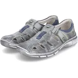 Krisbut Slipper gelocht gefloch. modisch in grau Gr. 41 - 41