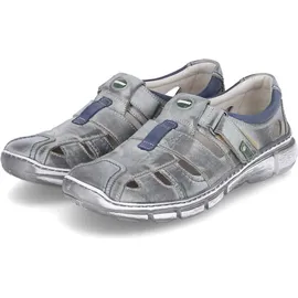 Krisbut Slipper gelocht gefloch. modisch in grau Gr. 41 - 41