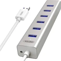 UNITEK USB 3.2 auf USB 3.2 0,5 m Silber