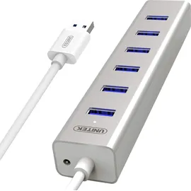 UNITEK USB 3.2 auf USB 3.2 0,5 m Silber