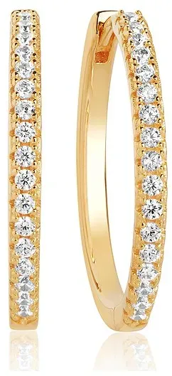 Sif Jakobs Jewellery Creolen SJ-E22030-CZ-SG - gelbgold