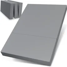 Bestschlaf Gästematratze, 140x195x15 cm, grau