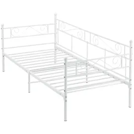 [en.casa] Kerava 90 x 200 cm Weiß