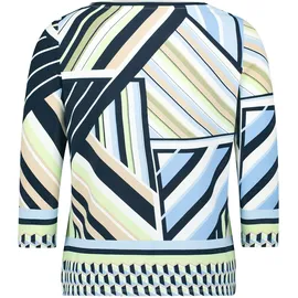 Betty Barclay 3/4-Arm-Shirt Blau/Grün 36