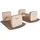 Pedalo Liegestützgriffe Natur
