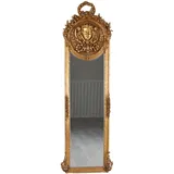 Barock Spiegel Gold Wandspiegel Antik Flurspiegel Standspiegel 177cm