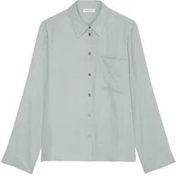 MARC O ́POLO Blouse, casual fit, kent collar, long sleeve, chest pocket, soli FROZEN MINT - 34