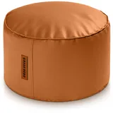 Green Bean Sitzhocker Kunstleder 43 x 30 x 30 cm Cognac