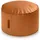Green Bean Sitzhocker Kunstleder 43 x 30 x 30 cm Cognac
