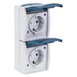 Busch-Jaeger Schuko-Steckdose 2-fach Ocean