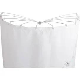 Sealskin Duschspinne Edelstahl Silber/Weiß