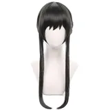 HIROAKIYA Yor Forger Wig, Spy x Family Yor Forger Cosplay Wig with Wig Cap