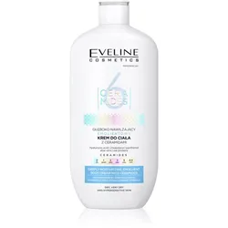Eveline Cosmetics 6 Ceramides hydratisierende Körpercreme für trockene und sehr trockene Haut ohne Parfümierung 350 ml
