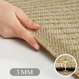Ayyildiz Outdoor-Teppich Giza 1410 Beige 120 cm x 120 cm