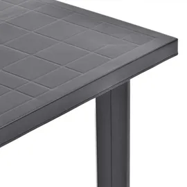 vidaXL Gartentisch 80 x 75 x 72 cm anthrazit