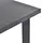 vidaXL Gartentisch 80 x 75 x 72 cm anthrazit