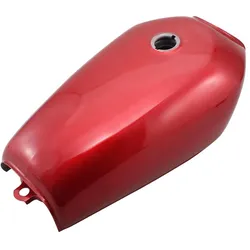 Benzin Tank passend für Honda CG 125 Kraftstoff Tank 2.4 Gal Craftride rot