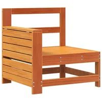 vidaXL Gartensofa mit Armlehne und Beistelltisch Massivholz Kiefer