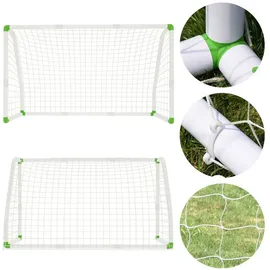 fivmen Fußballtor Weiß 245 x 155 x 90 cm