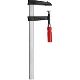 BESSEY Temperguss-Schraubzwinge TGKR50, Spannweite 500 mm Ausladung 120 mm, Verstärkte Ausführung für höhere Spannkraft und größere Spannweiten, Gewicht 2,70 Kg