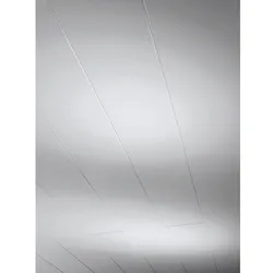 PARADOR Dekorpaneele »Novara«, weiß seidenmatt, Holzwerkstoff, Stärke: 10 mm - weiss