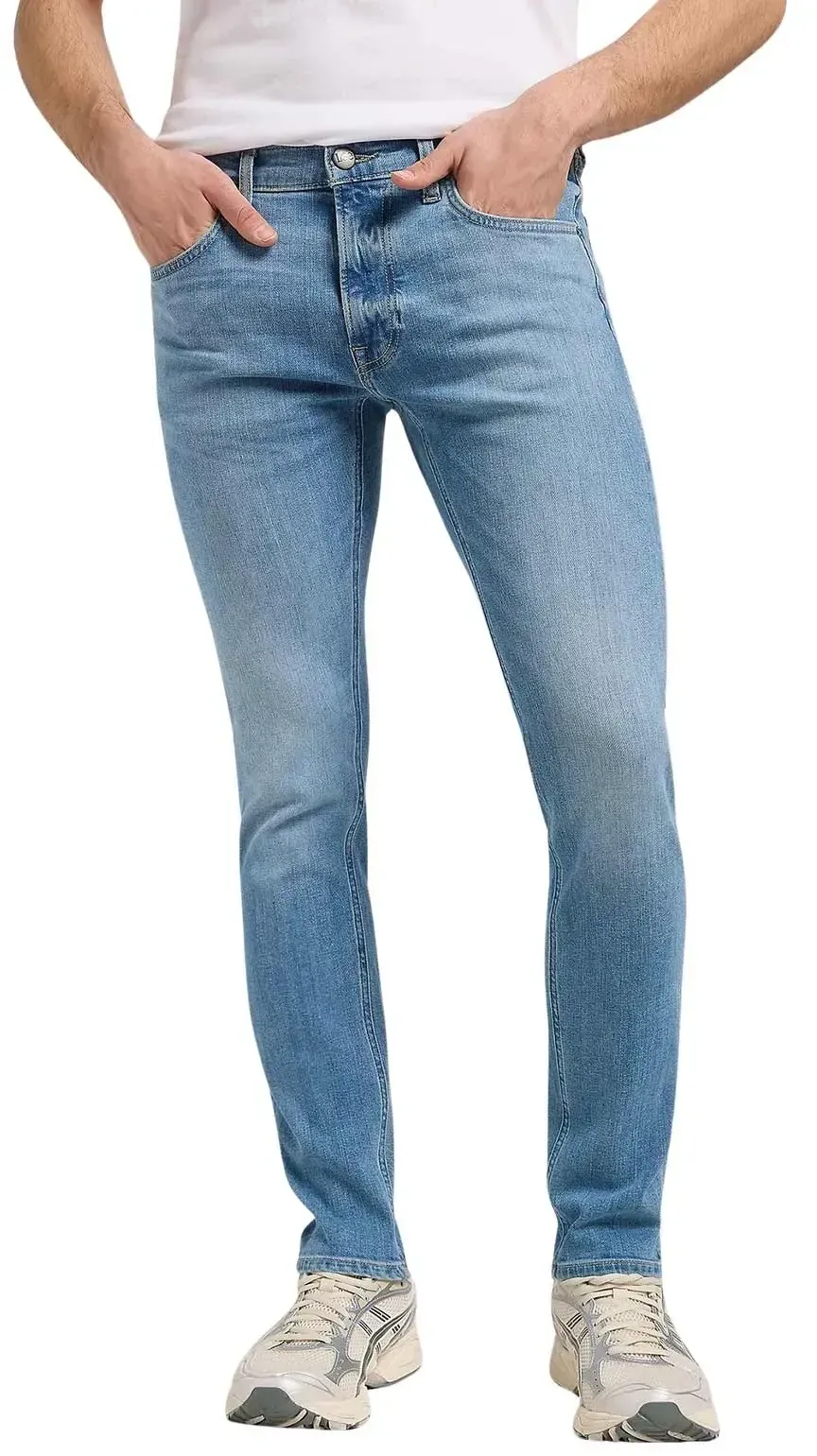 Lee Jeans Luke in hellblauer Vintage-Waschung-W33 / L30