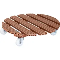 Wagner WPC Pflanzenroller GH 0575 Ø 50 cm Terracotta