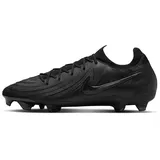 Nike Herren Fussball-Rasenschuhe Phantom GX 2 Pro, FG Low-Top-Fußballschuh - Schwarz, 43