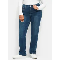 Sheego Gerade Jeans in dark blue denim, | Gr.:
