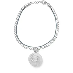 Dodenhof Juwelier Damenarmband 925er Silber & Textil Armbänder & Armreife   