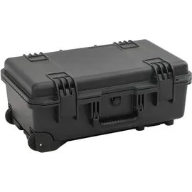 vidaXL Koffer für Flugreise Tragbar Schwarz 55x35x22,5 cm PP