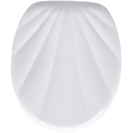 Primaster WC-Sitz mit Absenkautomatik Muschel weiß geprägt