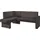 Home Affaire Eckbank »Umag«, Sitz und Rücken gepolstert, verschiedene Qualitäten braun Sitzbänke, 11034805-0 B/H/T: 190 cm x 89 cm x 140 cm